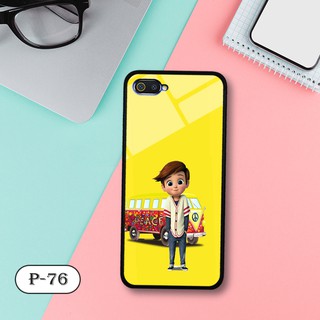 Ốp kính in hình cute Realme C2