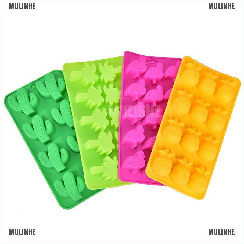 Khuôn Silicone Làm Đá / Sô Cô La / Đá Viên Tiện Dụng