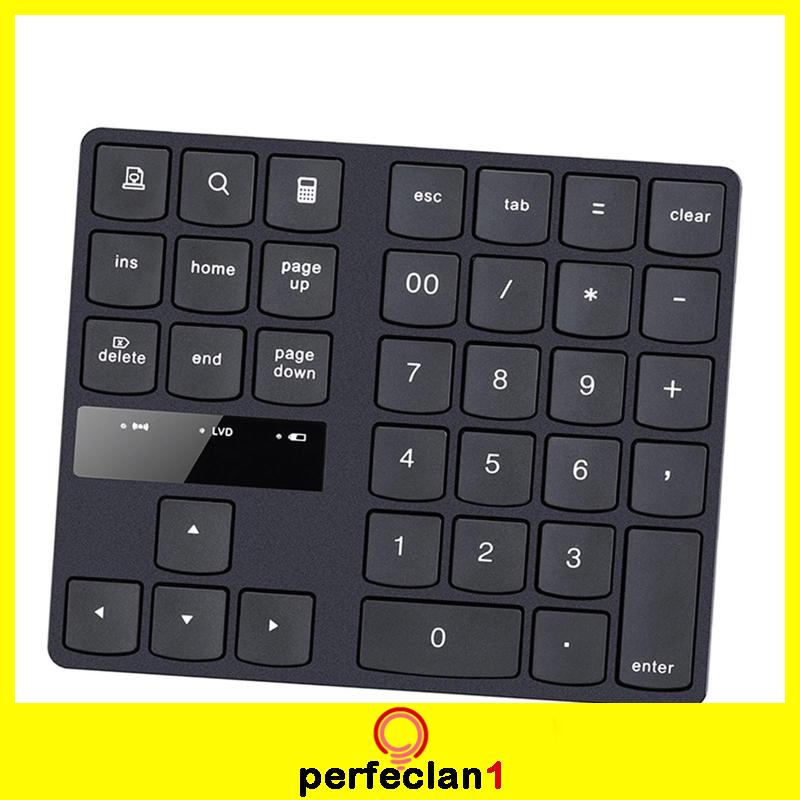 Bàn phím số không dây bluetooth 2.4GHz 35 phím cho Laptop/PC
