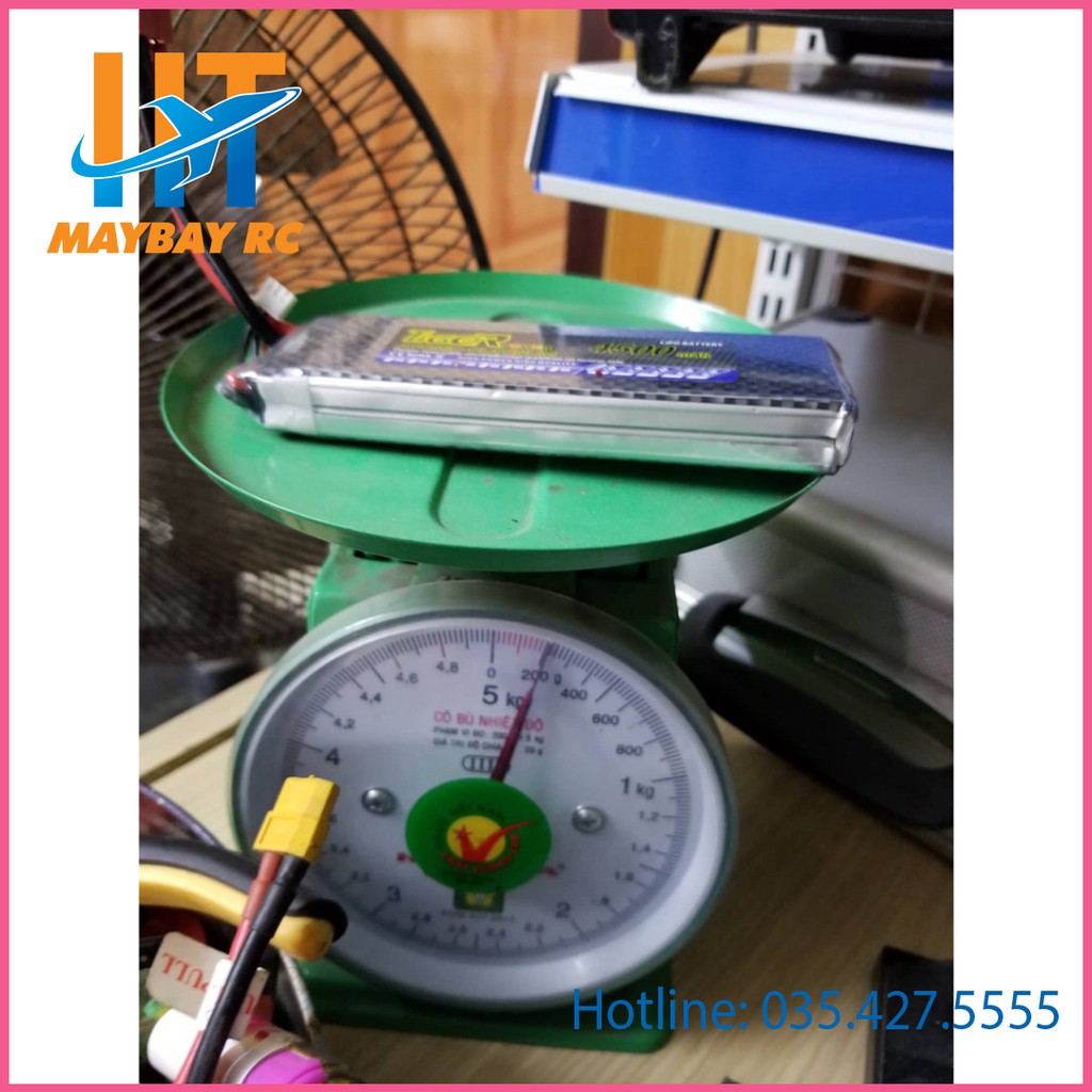 Pin Lipo 2s,3s 4500mAh 35C Tiger Chính Hãng Jack Chữ T