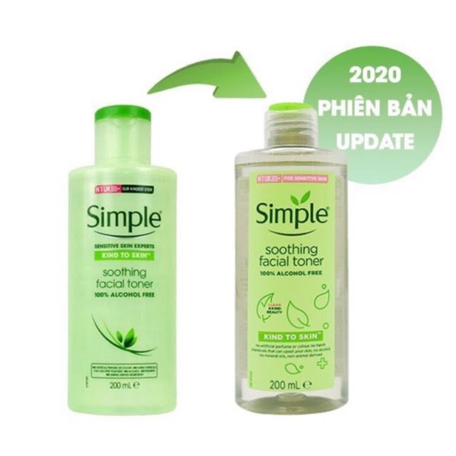 Toner Simple cho da nhạy cảm - Nước Hoa Hồng Simple - Toner Simple Kind To Skin Soothing Facial 200ml | BigBuy360 - bigbuy360.vn