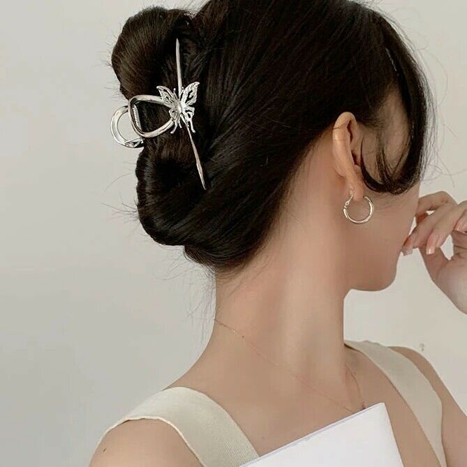 Kẹp tóc Haimeikang bằng kim loại nhiều kiểu tùy chọn vintage dành cho nữ