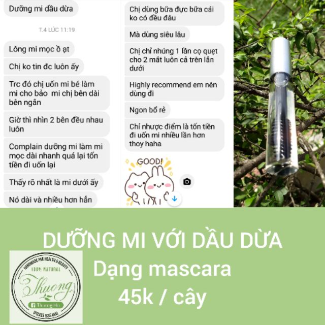Mascara dầu dừa 10ml | BigBuy360 - bigbuy360.vn