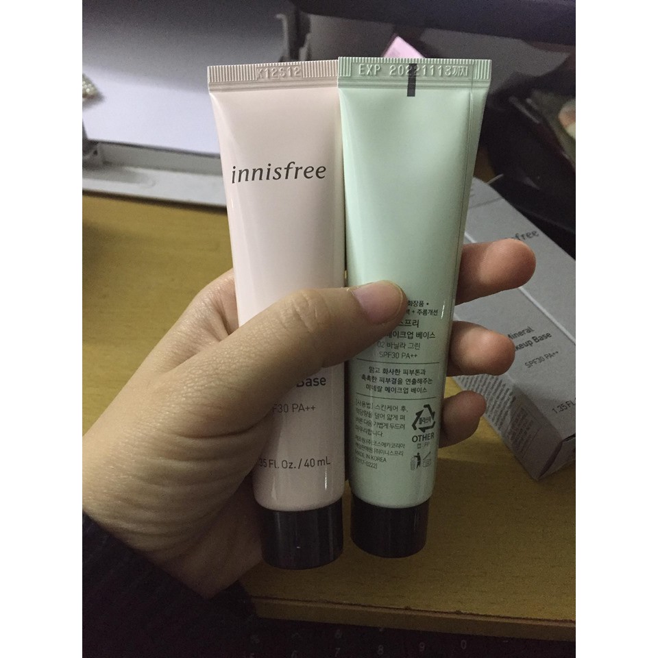 Kem Lót 4 Trong 1 Innisfree Mineral Make Up Base SPF30/PA++ 40ml 5.0 | BigBuy360 - bigbuy360.vn