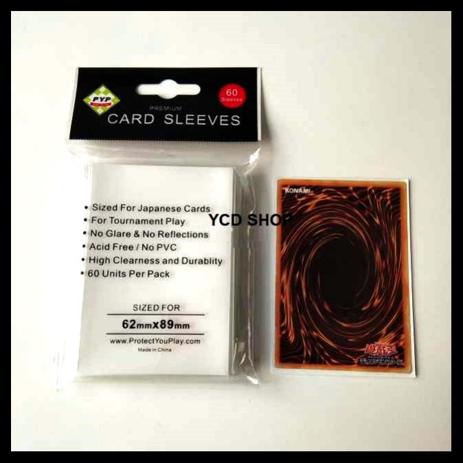Bộ 60 Sleeve bọc bài Yugioh cao cấp