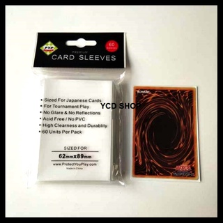 Bộ 60 Sleeve bọc bài Yugioh cao cấp