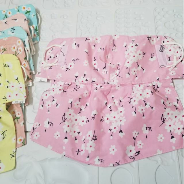 Khẩu trang yếm che cổ vải mịn đẹp