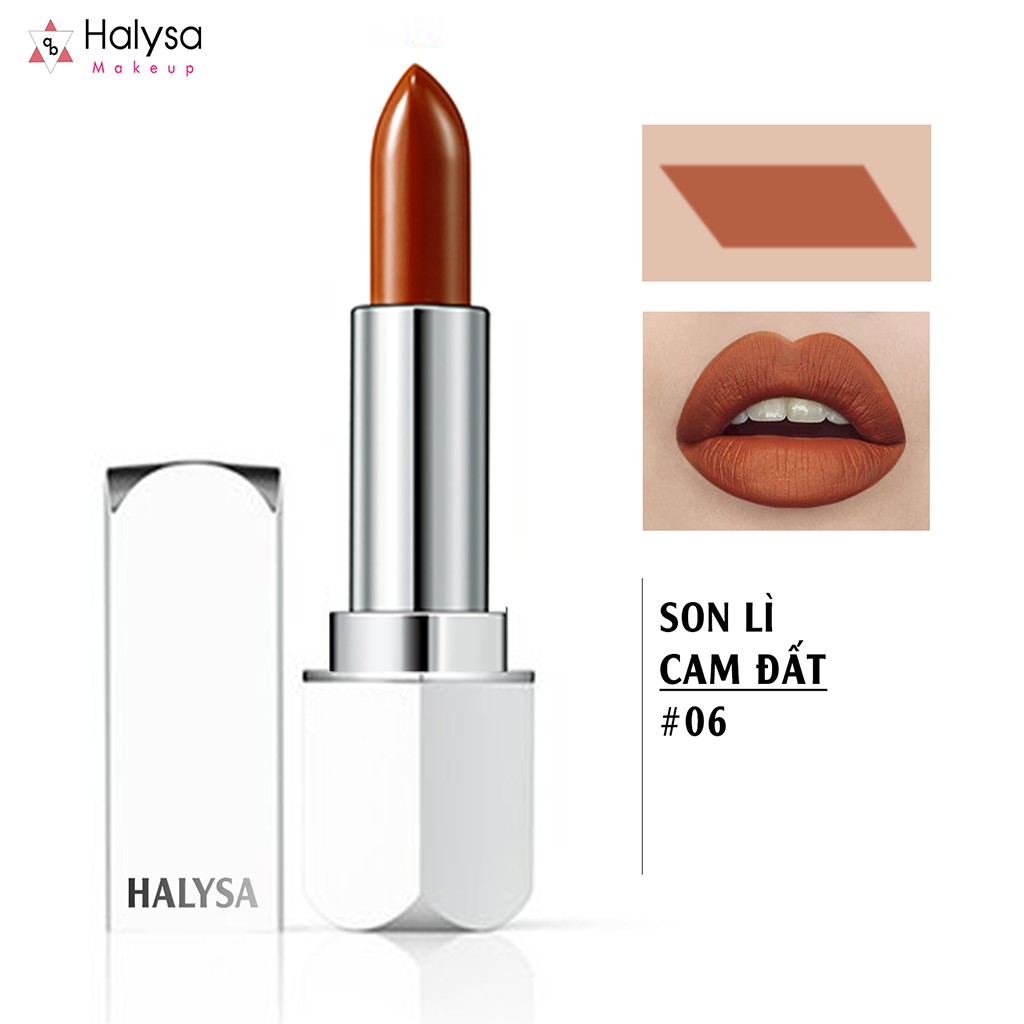 🔥🔥🔥[ƯU ĐÃI]🔥🔥🔥 Son Môi Lì Halysa – Son chống thâm môi cao cấp Cam San Hô Hot Hot Hot🔥🔥🔥 | BigBuy360 - bigbuy360.vn