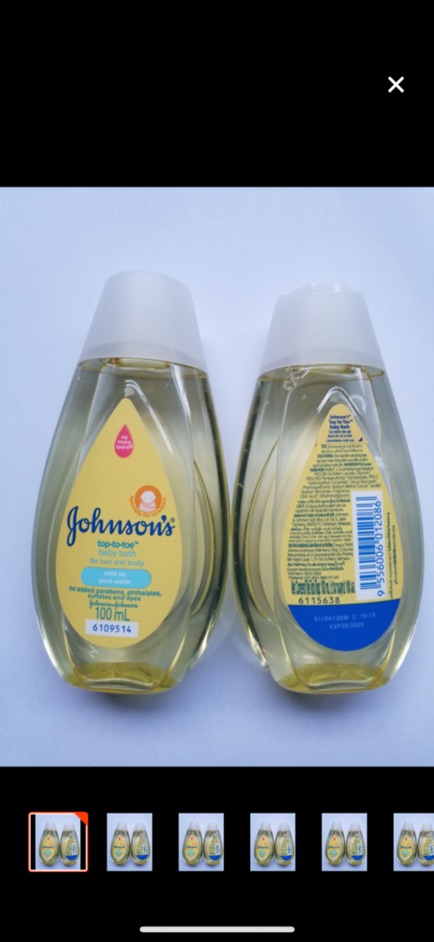 Sữa tắm gội toàn thân Johnson Baby 200ml