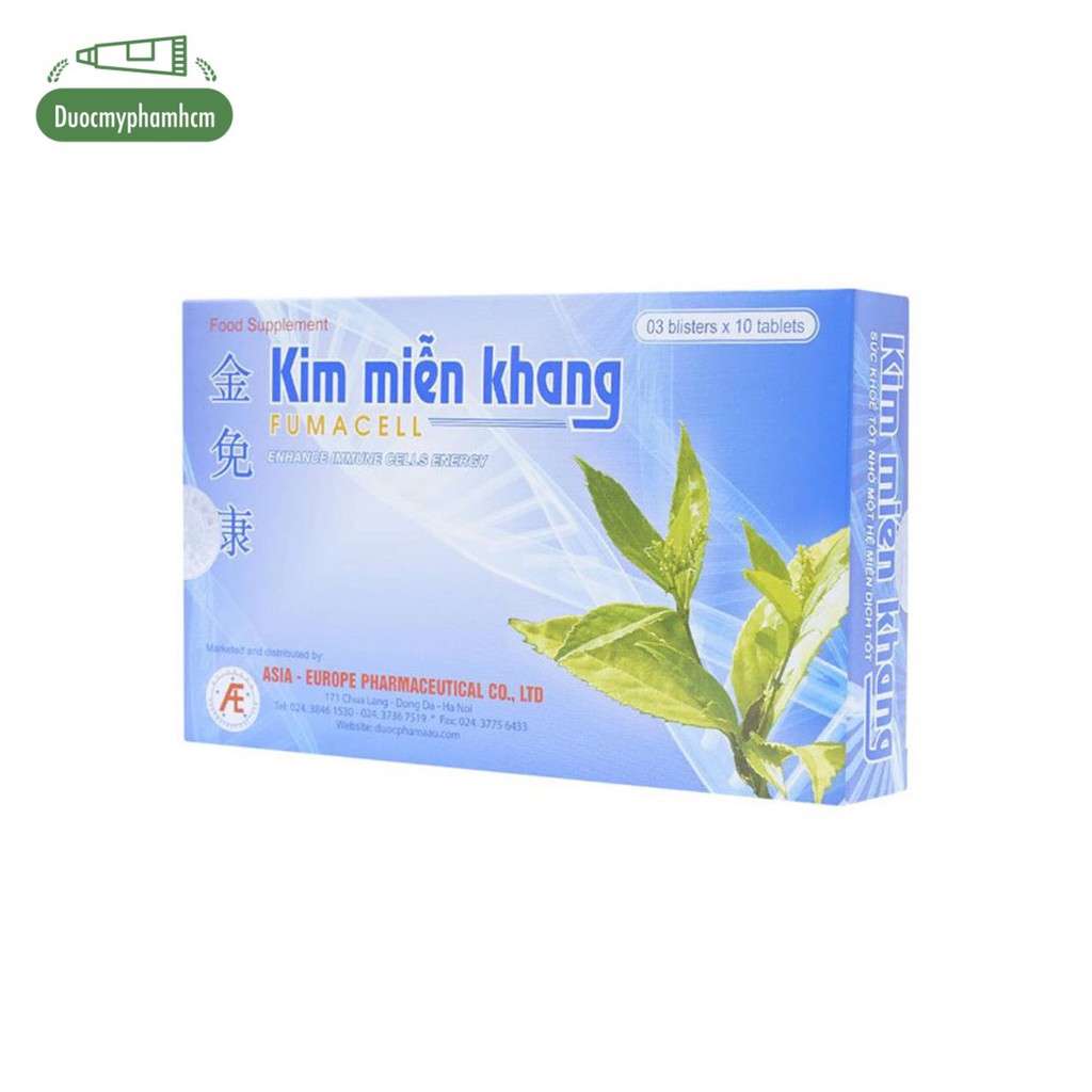 Kim Miễn Khang - Hỗ Trợ Vẩy Nến , Lupus Ban Đỏ ( Mua 6 hộp tặng 1 hộp )