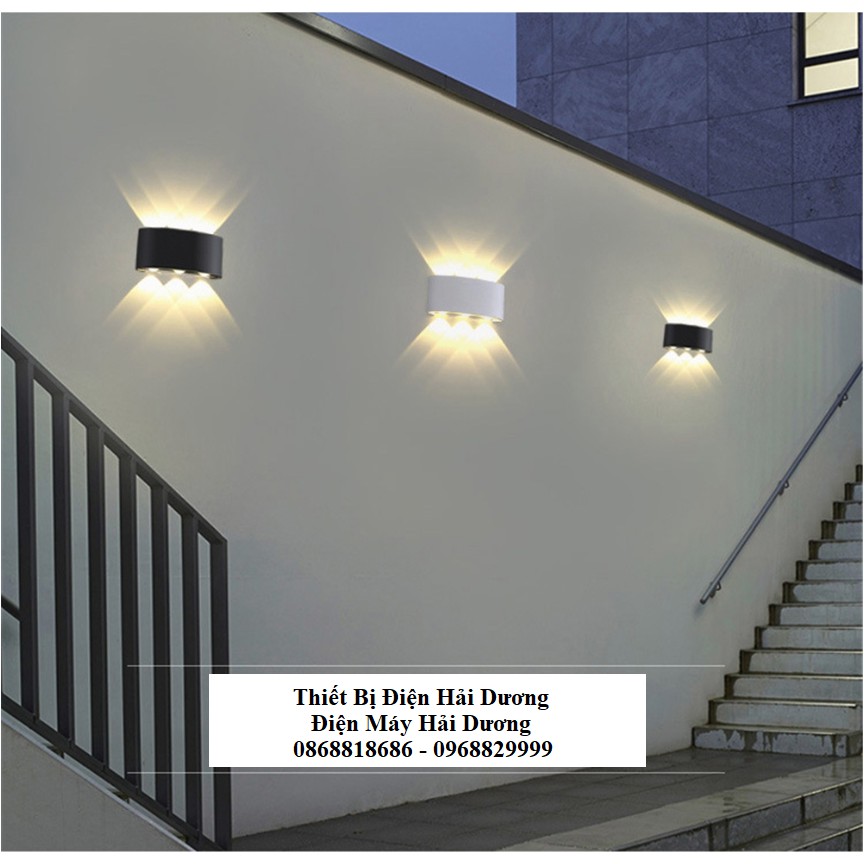 Combo  Đèn trang trí hắt tường 2 đầu