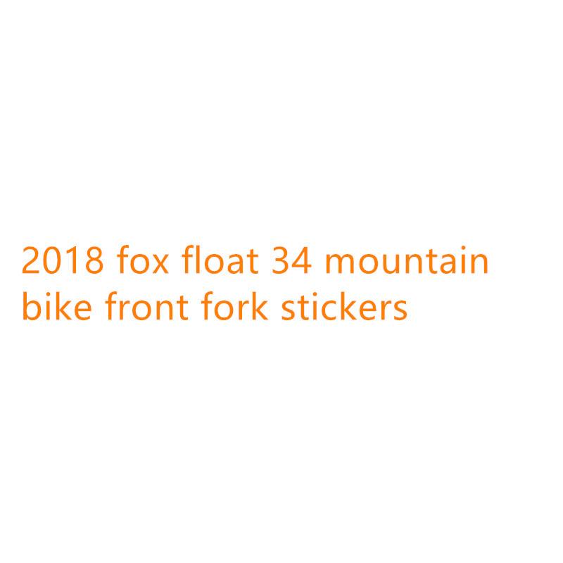 Miếng Dán Trang Trí Phuộc Trước Xe Đạp Leo Núi 34 Nổi Fox 2018 Fox34
