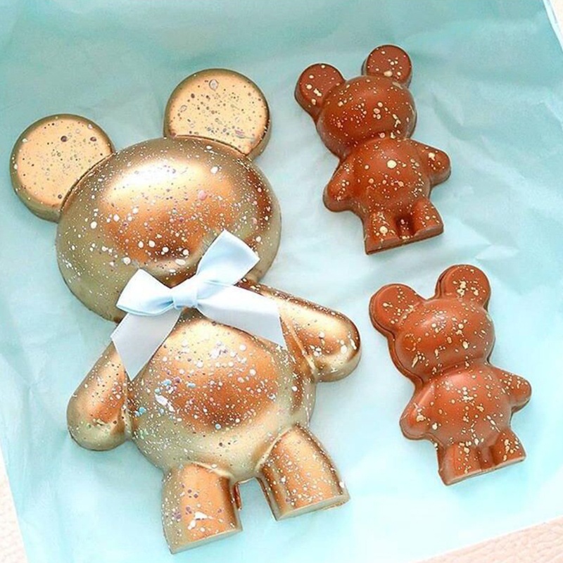 Khuôn Silicone Tạo Hình Kim Cương 3d Trang Trí Bánh Diy