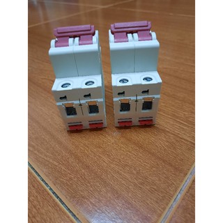 Aptomat 2 Pha C20A   C32A  C63A - giá 1Cái ( lấy A Nào Thì Ghi Chú Dưới Đơn Hàng)
