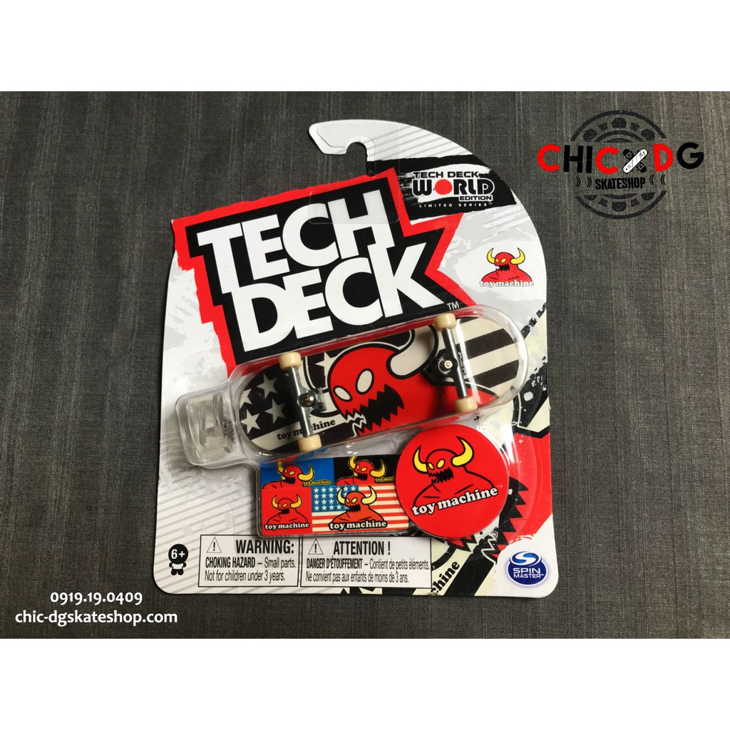 Tech deck chính hãng - ván trượt bằng tay size 32mm fullbox Bushing cao su MẪU 2021