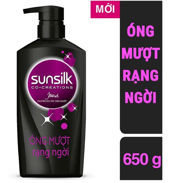 Dầu gội SUNSILK MỀM MƯỢT DIỆU KỲ 650G tặng khăn tắm