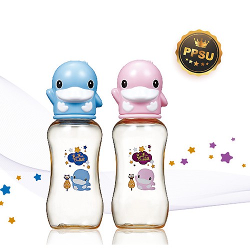 Bình sữa PPSU cổ thường KU.KU DUCKBILL KU5861 280ml