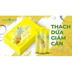 Thạch Giảm Cân Dứa Hộp 10 Gói | BigBuy360 - bigbuy360.vn
