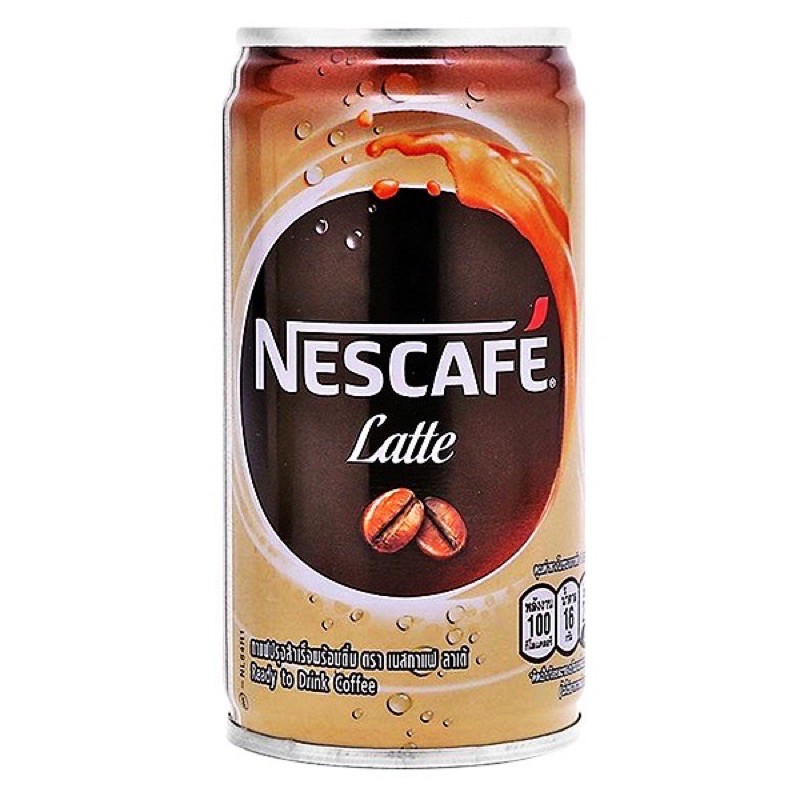 Thùng 30 Lon Nescafe Sữa Latte & Espresso Roast 180ml