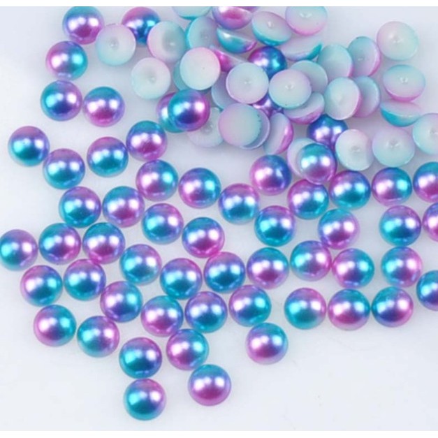 Hạt Ngọc Trai Giả Bằng Nhựa ABS Kích Thước 3-10mm Dùng Làm