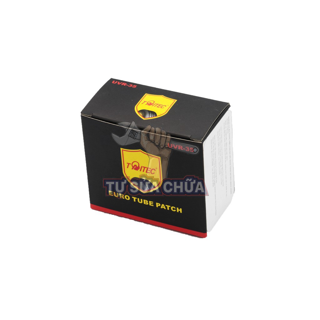 Miếng vá đa năng săm và lốp hình tròn đường kính 35mm Taitec UVR-35 (hộp 50 miếng vá)