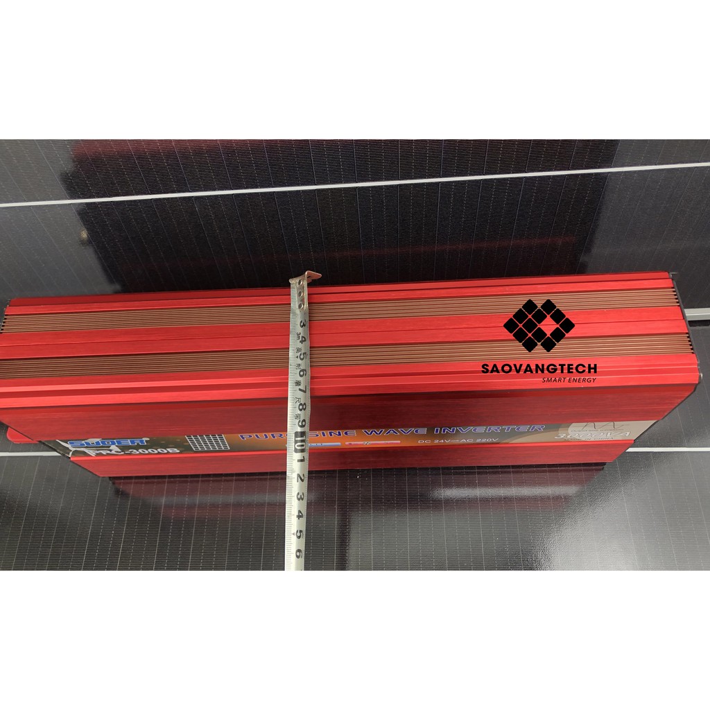 Bộ kích điện sin chuẩn 3000W SUOER - 24V sang 220V - Sóng Sine Chuẩn - Hàng Chính Hãng