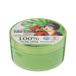 Kem Dưỡng Da Chiết Xuất Lô Hội Thảo Dược Giúp Da Trắng Sáng Mềm Mịn Aloe Vera Soothing Gel Beauskin  Hàn quốc 300ml/ Hộp
