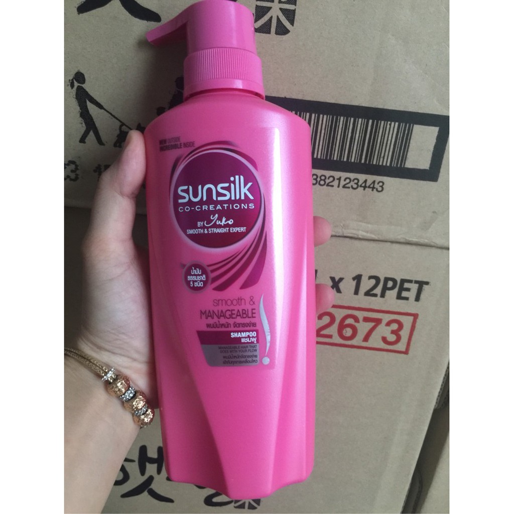 DẦU GỘI SUNSILK 450ML HÀNG THÁI XỊN