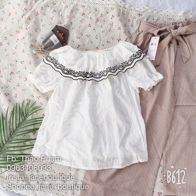 Áo trễ vai ❤️ - Mặc đc 2 kiểu ❤️
