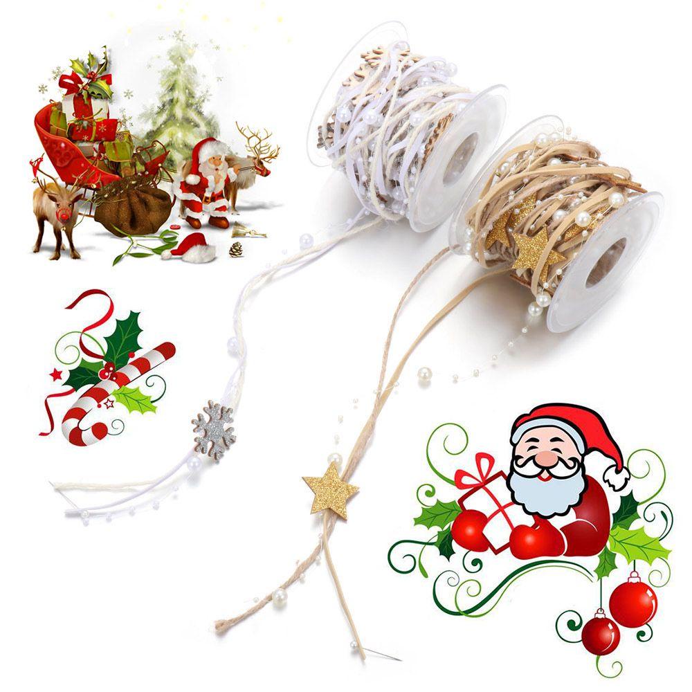 Dây Đay Trang Trí Cây Hình Ngôi Sao Năm Cánh