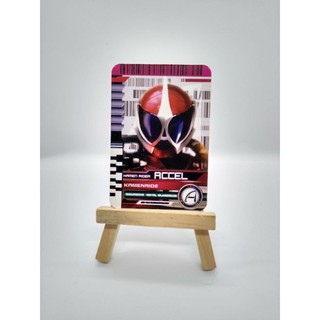 Thẻ bài sưu tầm card in kamen rider Decade đọc được 2 mặt trong Driver Kamen Accel
