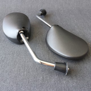 Một cặp gương chiếu hậu chân xi bóng chân răng ốc 8ly và 10ly răng thuận 2 bên trái phải