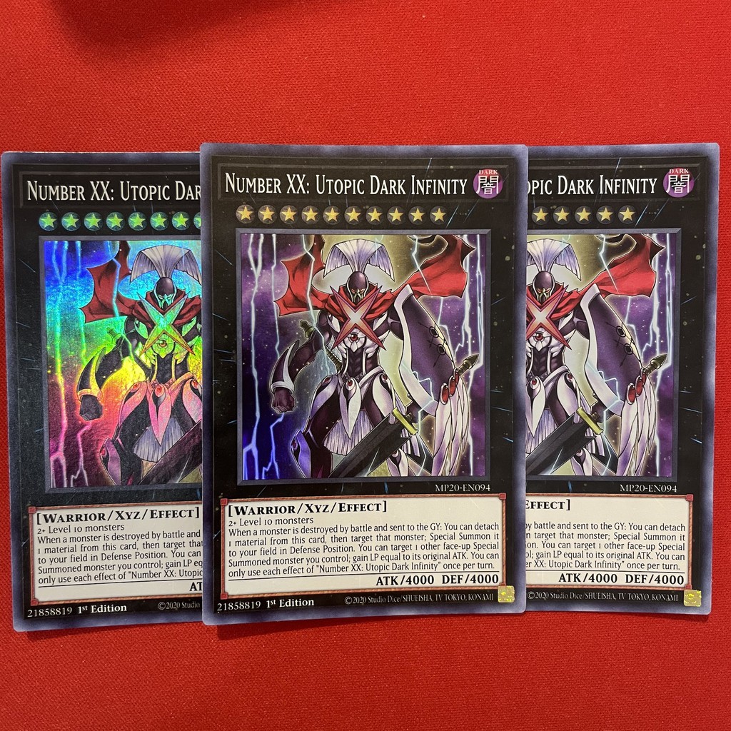 [EN][Thẻ Bài Yugioh Chính Hãng] Number XX: Utopic Dark Infinity