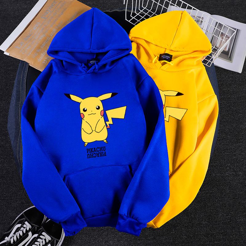 Áo Hoodie Tay Dài Dáng Rộng In Hoạt Hình Kiểu Hàn Quốc Thời Trang Thu Đông Cho Các Cặp Đôi 9758 | BigBuy360 - bigbuy360.vn