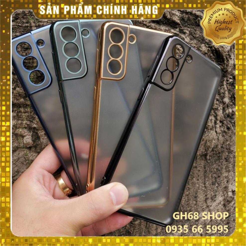 Ốp lưng Sulada nhám viền màu Samsung S21, S21 Plus, S21 Ultra - Chính Hãng SULADA