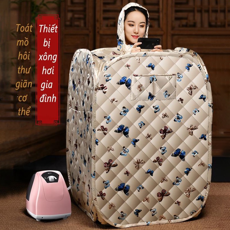 Lều Xông Hơi Tự Bung Buồng xông tắm hơi gia dụng toàn thân toát mồ hôi đào thải độc tố khỏi cơ thể