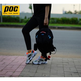 Balo con rồng răng sun cute màu đen