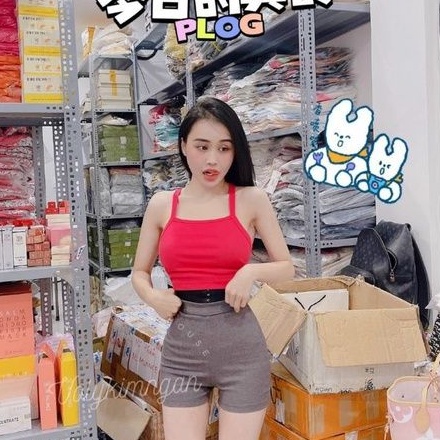 Áo 2 dây mùa hè thun gân hở lưng sexy🆕