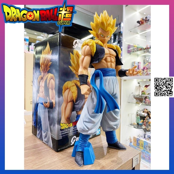 Mô hình Dragon ball Real Gogeta Super Xayda Gold hàng Banpresto loại lớn 1849 1-2