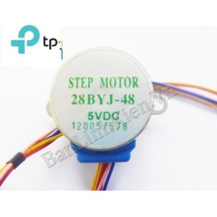 [TP] Động Cơ Bước 5V STEP MOTOR 28BYJ-48 5VDC HD TP