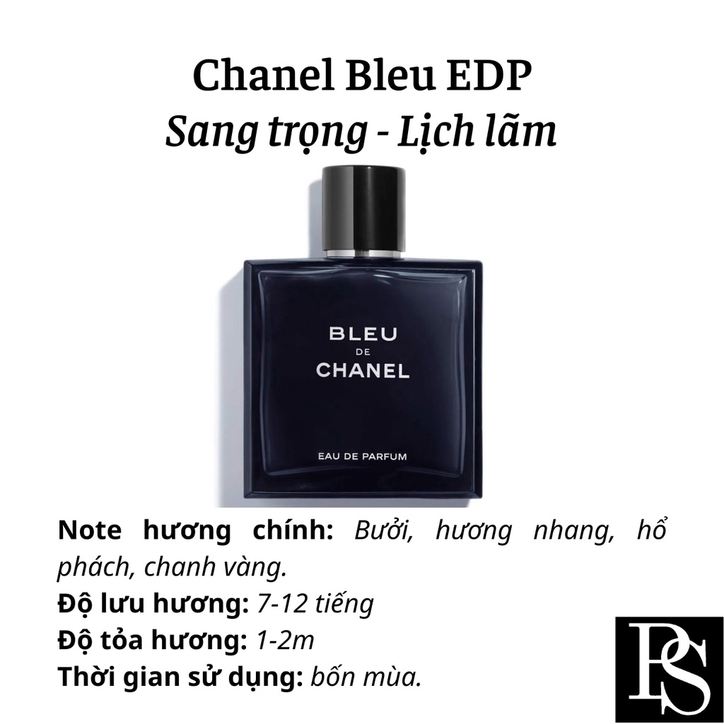 Nước hoa Nam - Chà Neo Bleu EDP