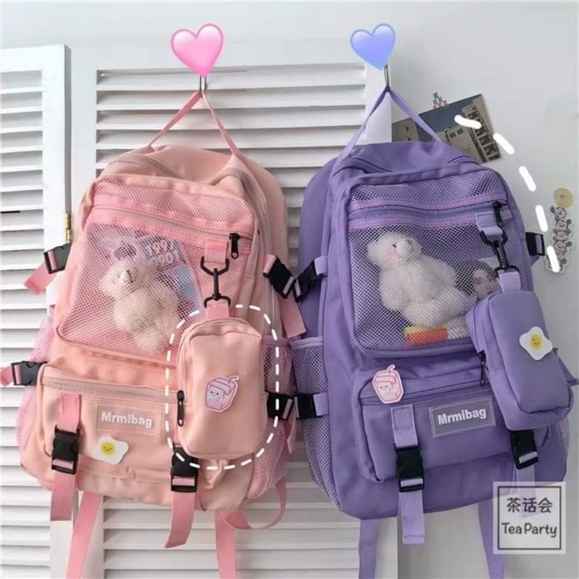 balo order tím hồng đen