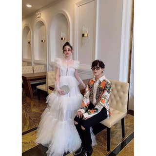 Đầm maxxi công chúa xoè tần