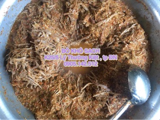 BÒ KHÔ SẠCH ( bò khô sợi )