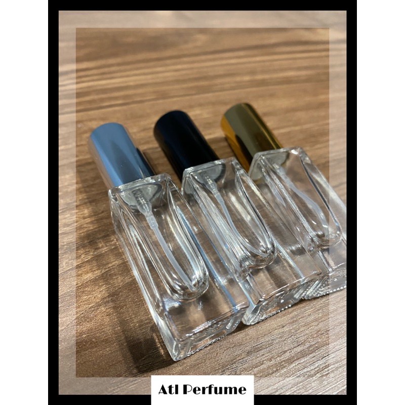 Lọ chiết nước hoa 5ml thủy tinh vuông