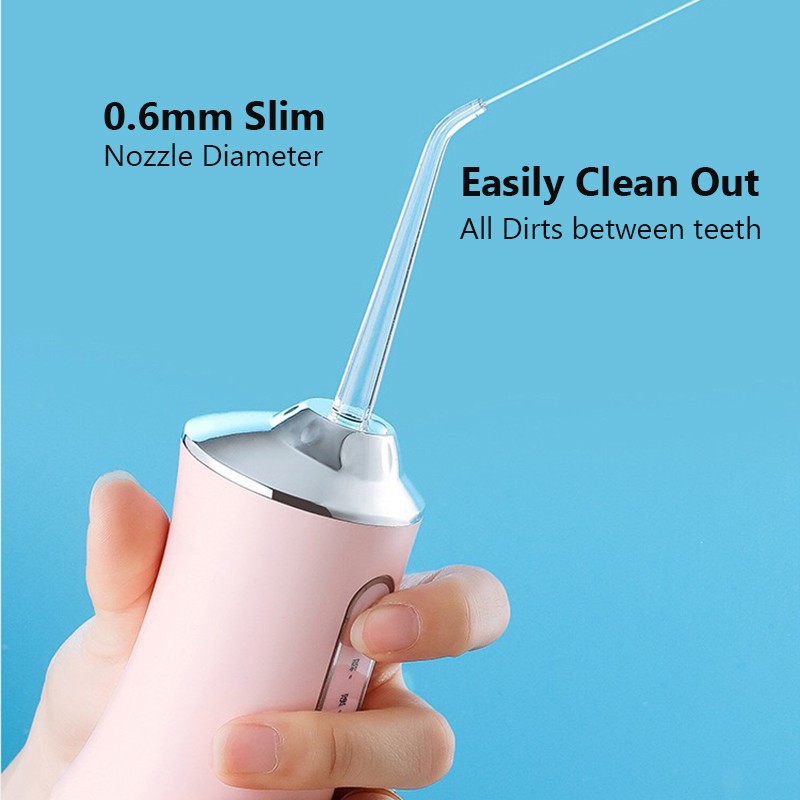 Máy Tăm Nước Cầm Tay Vệ Sinh Răng Miệng Chống Nước Máy súc miệng điện cầm tay