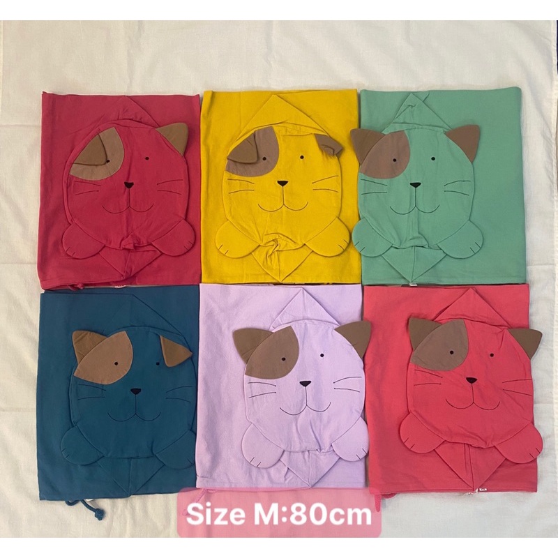 Vỏ gối ôm size S-M-L Hikosen Cara