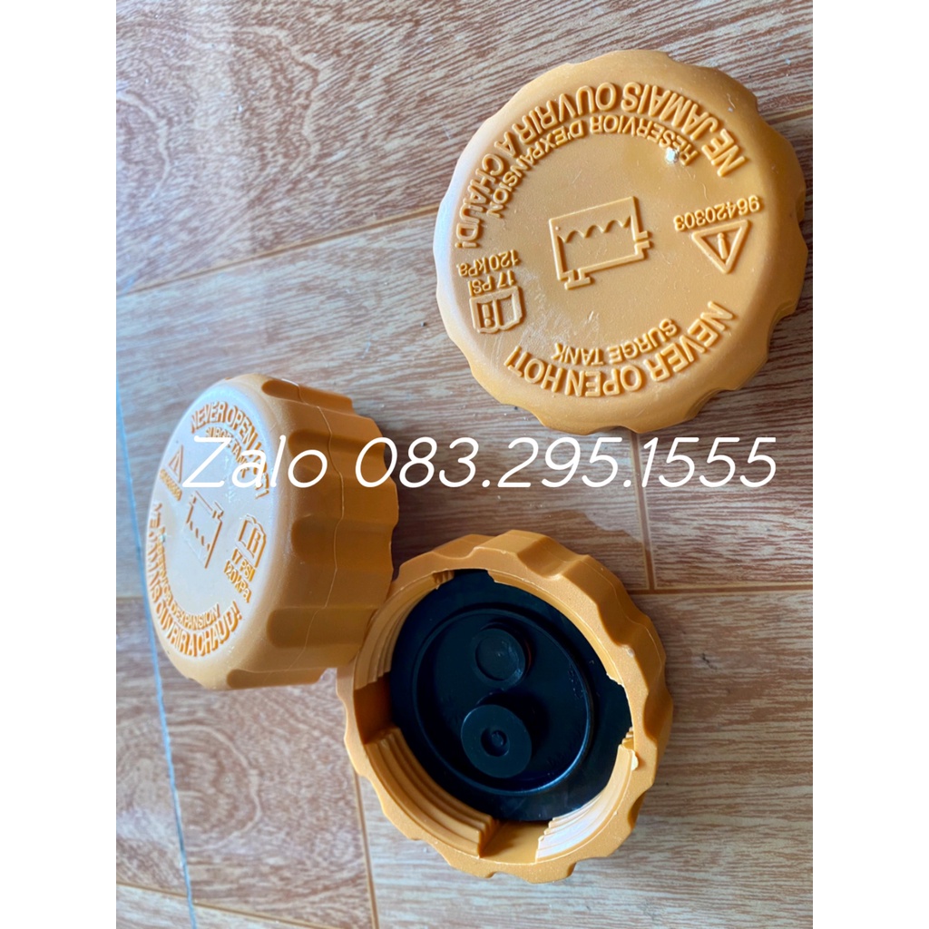 Nắp bình nước phụ Nubira ,Matiz , Lanos , Gentra  , Lacetti , xe dùng chung