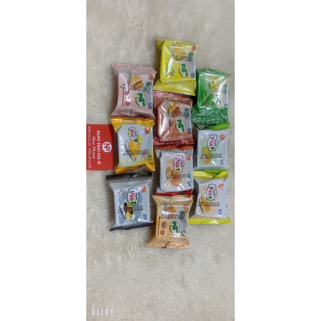 Bánh Pía Kim Sa Tân Huê Viên Sóc Trăng 10 Vị Mới , Bánh Pía Sóc Trăng mini 40g