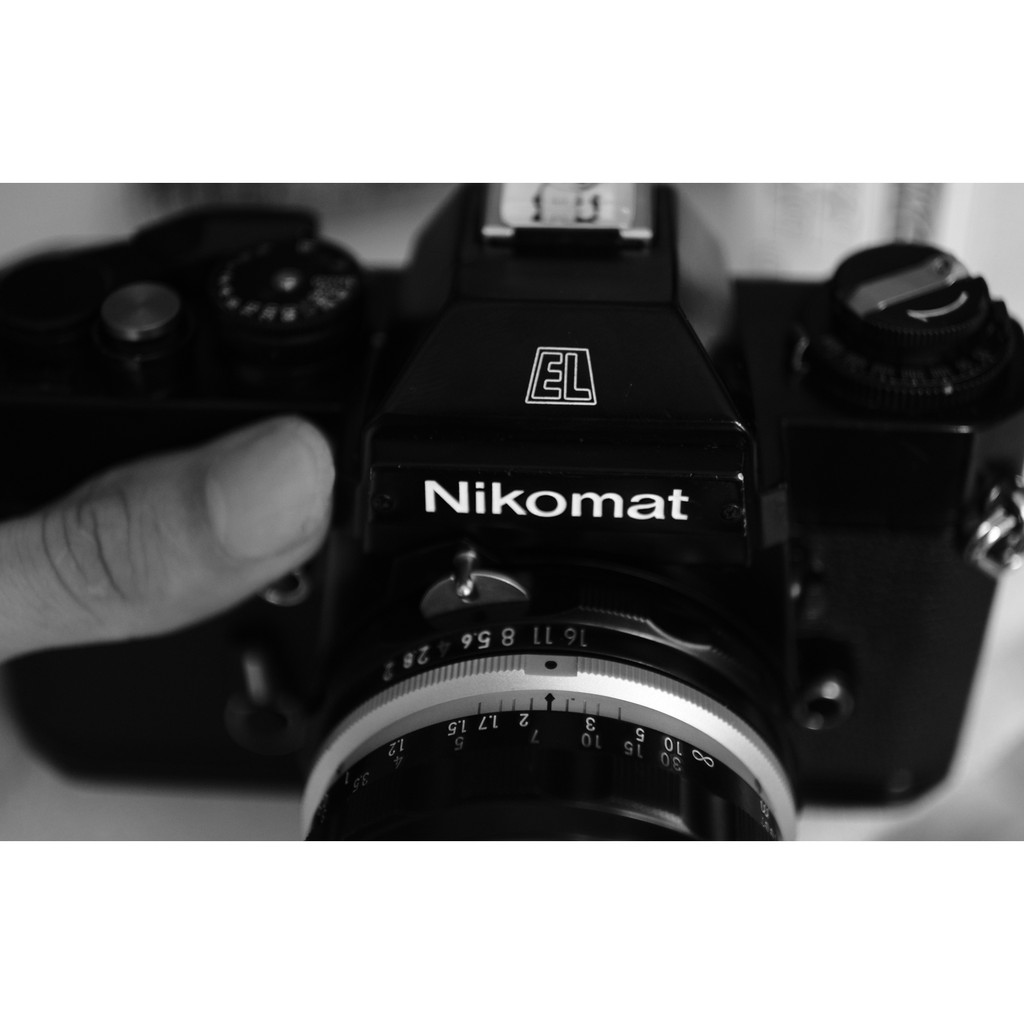 Máy ảnh film Nikon Nikomat EL Black